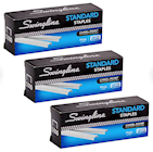 STAPLES, SWINGLINE, STANDARD, 1/4" LENGTH, FULL STRIP, 5000/BOX, 3 BOXES/CT THUMBNAIL